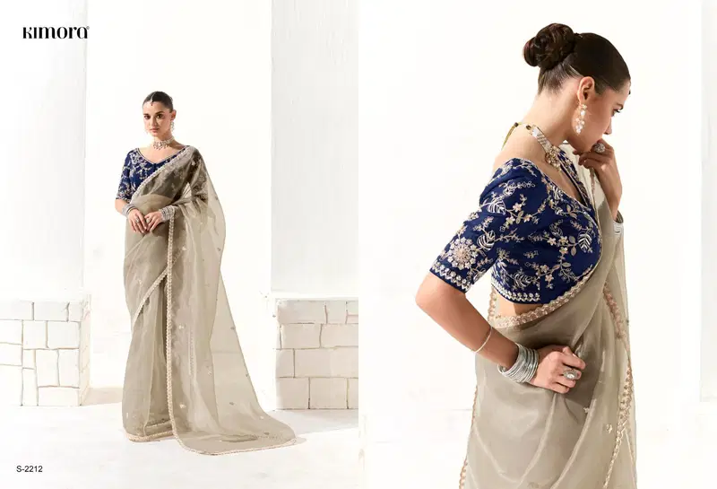 Runway By Kimora Organza Tissue Designer Saree Wholesale Shop In Surat